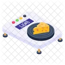 Balanza digital de cocina  Icono