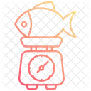 Bascula De Peso De Peces Peso De Peces Peso Icono