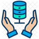 Base De Datos Almacenamiento Seguro Icon