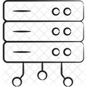 Servidor Almacenamiento Datos Icon