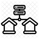 Base De Datos Servidor Almacenamiento Icono