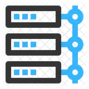 Base De Datos Servidor Almacenamiento Icono