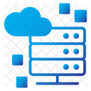 Base De Datos Tecnologia De Internet Negocios Icono