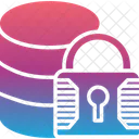 Base De Datos Bloqueo Privacidad Icono