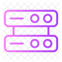 Base De Datos Servidor Almacenamiento Icono
