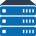 Base De Datos Servidor Almacenamiento Icono