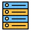 Base De Datos Servidor Almacenamiento Icon