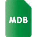 Base de datos de acceso microsoft Icono