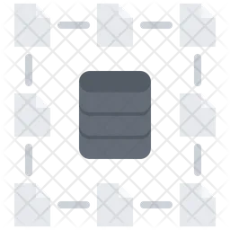 Base de datos de archivos  Icono