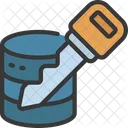 Base De Datos Clave Clave Tecnologia Icon