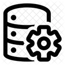 Engranaje de base de datos  Icono
