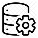 Engranaje de base de datos  Icono