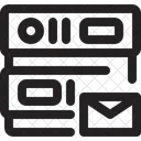 Base de datos de correo  Icono