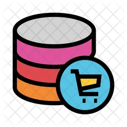 Base de datos de compras  Icono