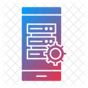 Base De Datos Almacenamiento Servidor Icono