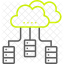 Base De Datos Distribuida Big Data Base De Datos Icono