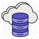 Base de datos en la nube  Icono