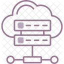 Base de datos en la nube  Icono