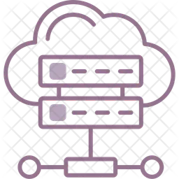 Base de datos en la nube  Icono