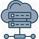 Base de datos en la nube  Icono