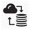 Base de datos en la nube  Icono