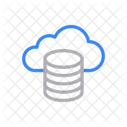 Base de datos en la nube  Icono