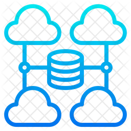 Base de datos en la nube  Icono