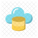 Base De Datos Servidor Nube Icon