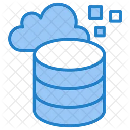 Base de datos en la nube  Icono