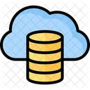 Base de datos en la nube  Icono