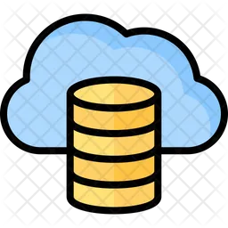 Base de datos en la nube  Icono