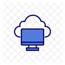 Base de datos en la nube  Icono