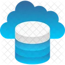 Base de datos en la nube  Icono