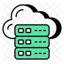 Base de datos en la nube  Icono