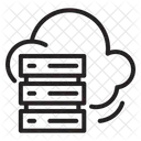 Base de datos en la nube  Icono