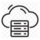 Base de datos en la nube  Icono