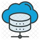 Base de datos en la nube  Icono