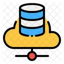 Base de datos en la nube  Icono