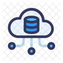 Base de datos en la nube  Icono