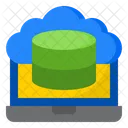 Base de datos en la nube  Icono