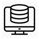 Base De Datos Servidor En Linea Icono