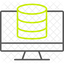 Base de datos en línea  Icono