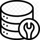 Base De Datos De Mantenimiento Mantenimiento Icono