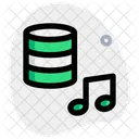 Música de base de datos  Icono