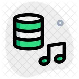 Música de base de datos  Icono