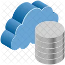 Base de datos en la nube  Icono