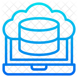 Base de datos en la nube  Icono