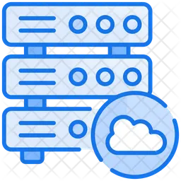 Base de datos en la nube  Icono