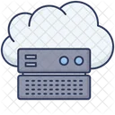 Servidor Nube Base De Datos Icono