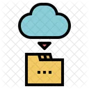 Nube Base De Datos Multimedia Icon